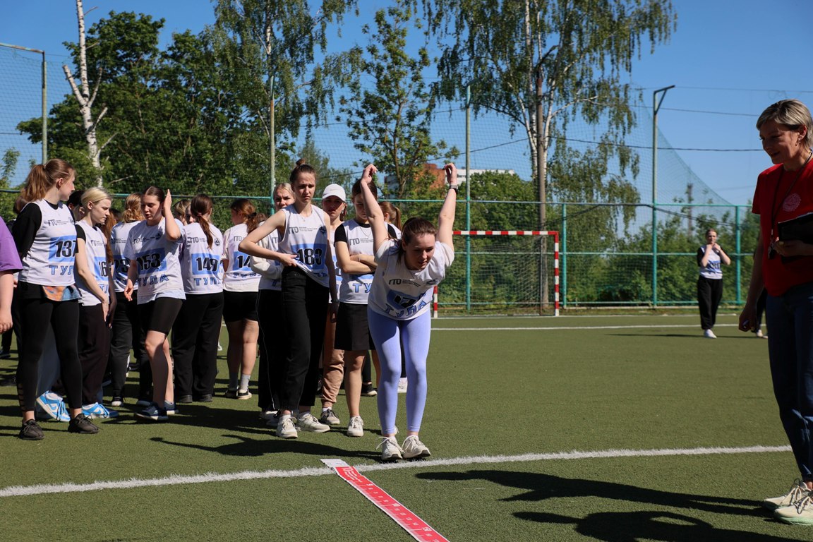 Фестиваль ГТО провели сегодня в Университете Льва Толстого